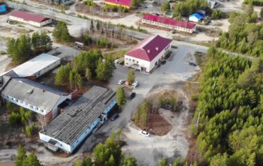 Видео пролёт дроном над Вынгапуровским